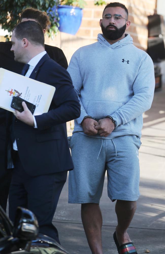 Ali Khalil, 22, was arrested at his Yagoona home in Sydney’s southwest on Tuesday.