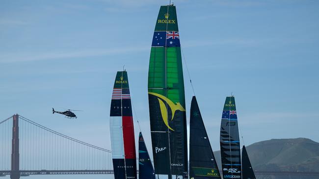 San Francisco has been a happy hunting ground for the Aussies in SailGP. Photo: Jason Ludlow for SailGP.