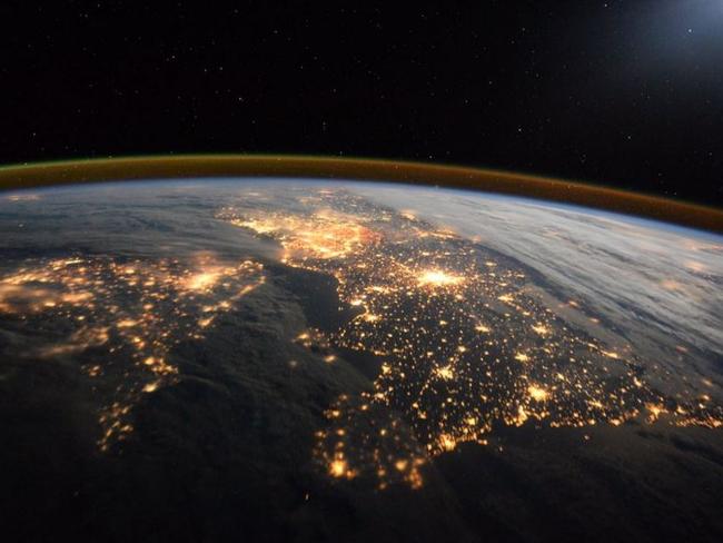 British astronaut Tim Peake posts stunning images of Earth from Space. Picture: Tim Peake/Twitter