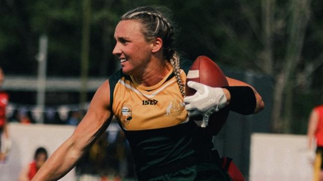 2023 Asia-Oceania Championships. Australia's Flag Football Men and Women. Photo taken from Gridiron Australia Instagram, 28 October 2023