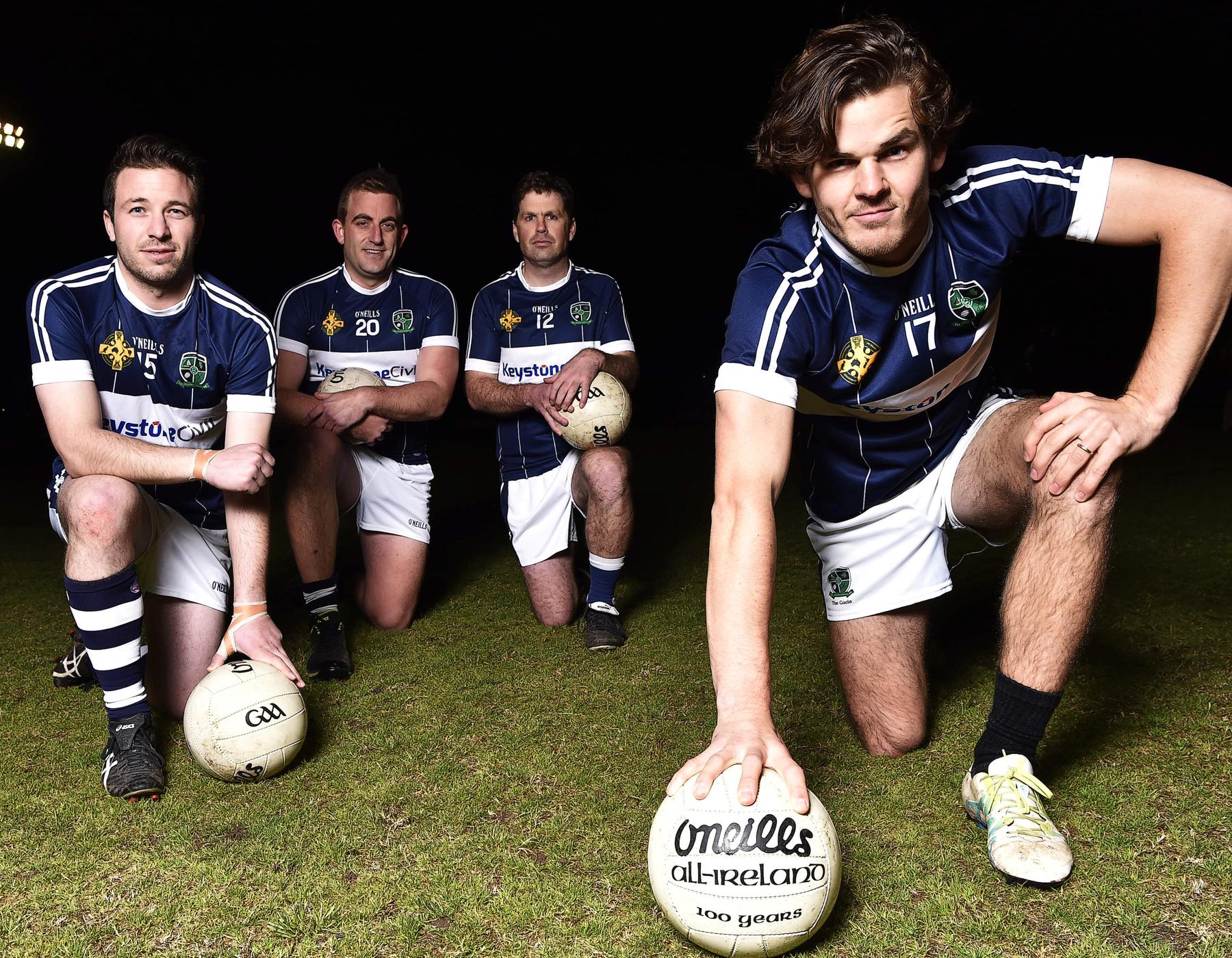 Geelong Gaelic football: Ryan Healy Jack Cookson, Adam Vaughan and ...