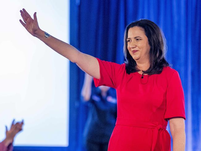 Queensland Premier Annastacia Palaszczuk speaking at the 2017 Queensland Australian Labor Party (ALP) 2017 Campaign Launch at the Gold Coast Convention Centre on the Gold Coast during the Queensland Election campaign on Sunday.   Picture: Jerad Williams