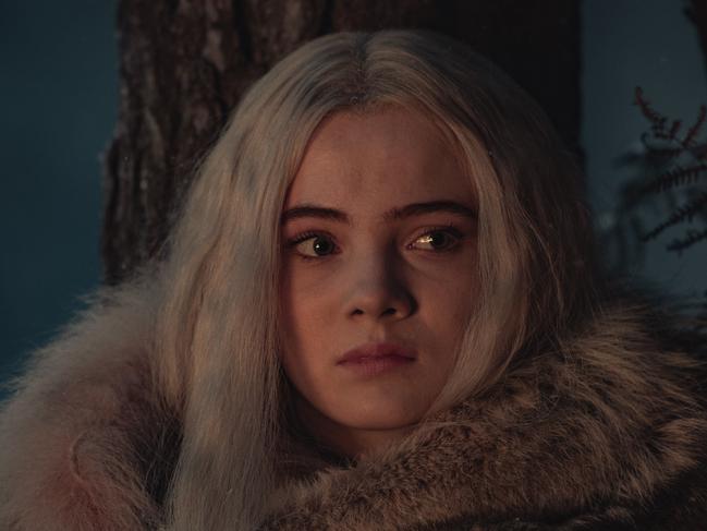 Freya Allan in a scene from Season 2 of The Witcher on Netflix.