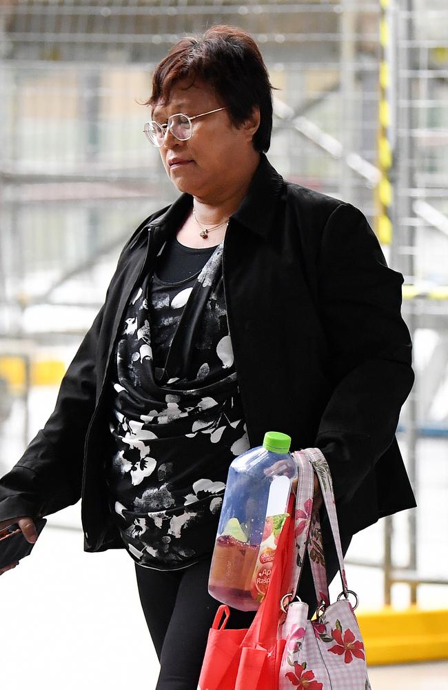 Mayla Patterson leaves Brisbane Magistrates Court after being fined $65,000 for breaching fire safety standards. Picture: NCA NewsWire / Dan Peled