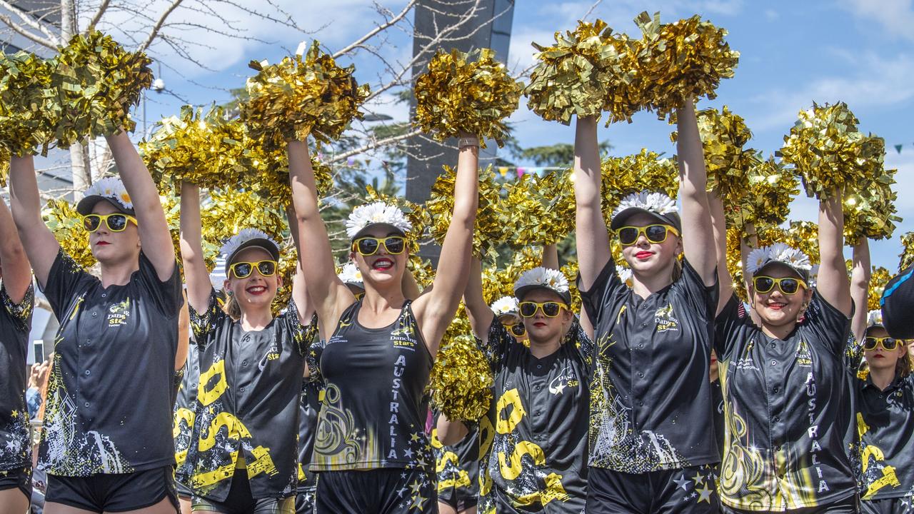 Dancing Stars Toowoomba in the Grand Central Floral Parade. Saturday, September 17, 2022. Picture: Nev Madsen.