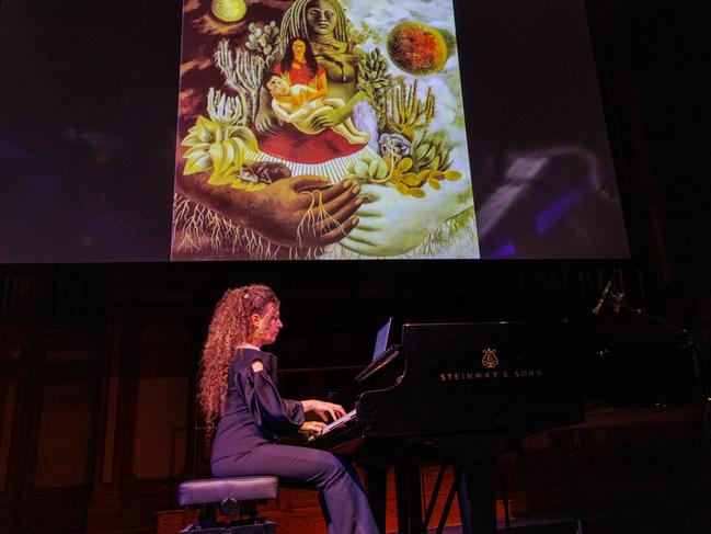 Sonya Lifschitz performs So Much Myself: Piano Portraits. Picture: Tony Lewis, supplied