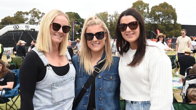 Hello Sunshine Music &amp; Food Festival. Sheridan Hogan, Steph Walsh, Frances Millane Picture: David Smith