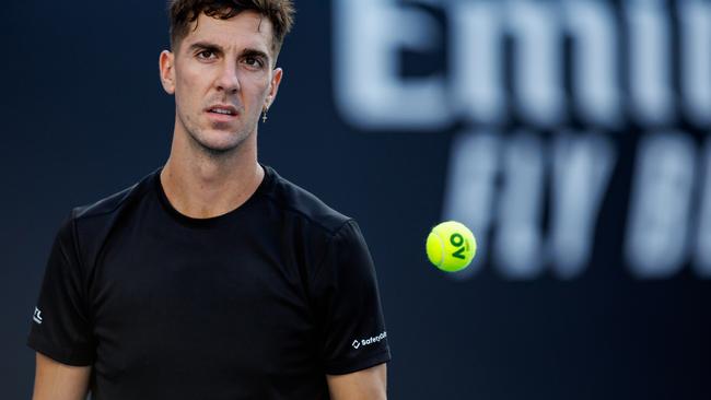 Thanasi Kokkinakis in action during the 2022 Australian Open. Picture: Mark Peterson/TENNIS AUSTRALIA