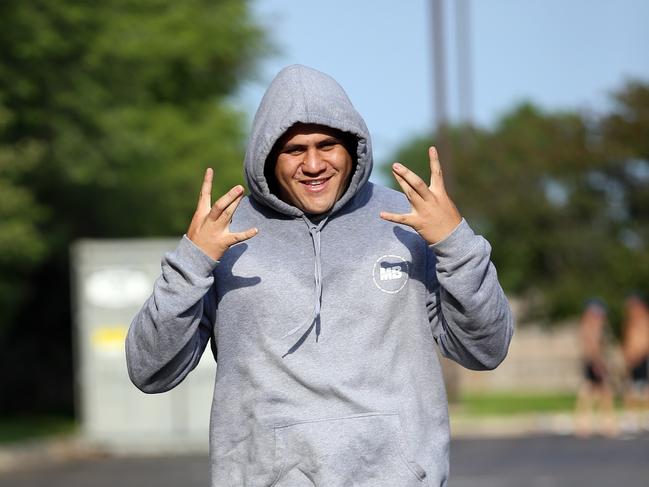 No matter where he goes, Tuivasa remains fiercely proud of his Western Sydney roots. Picture: Sam Ruttyn