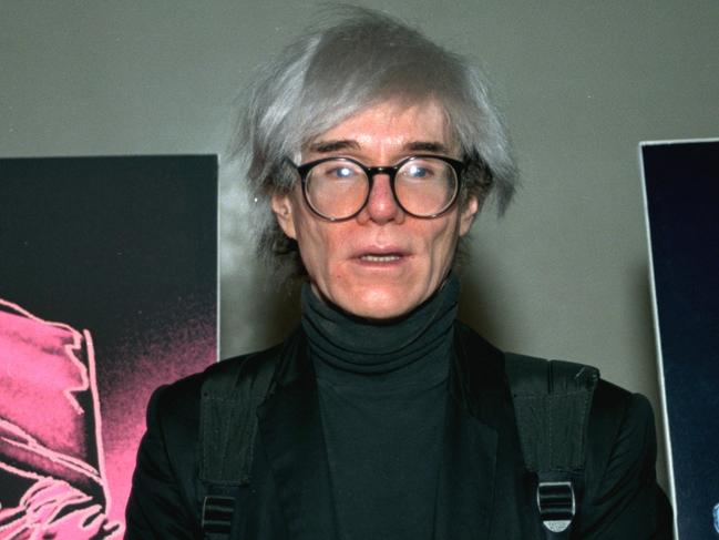 Artist Andy Warhol in 1987.