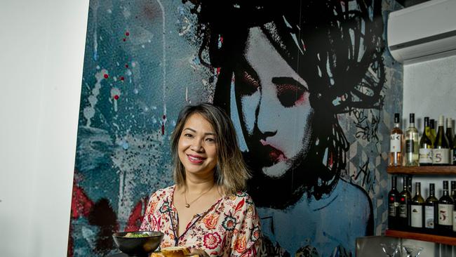 Quan 55, a Vietnamese eatery, in Chirn Park, Labrador. Owner Wynn Huynh. Picture: Jerad Williams