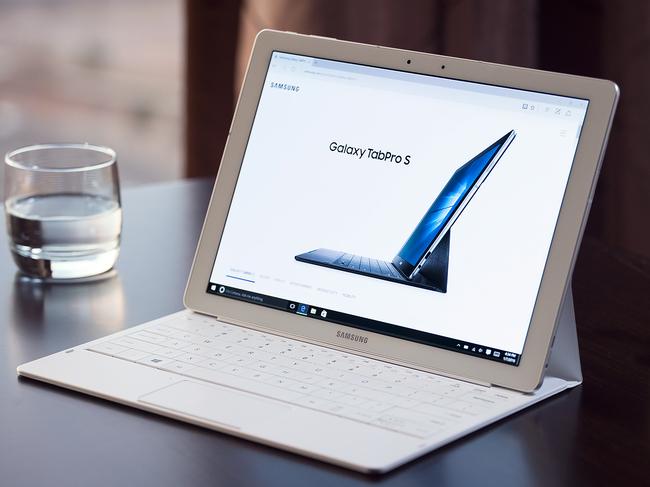 Samsung Australia teamed with Microsoft to create the Galaxy TabPro S two-in-one computer that it says will challenge the Apple iPad Pro in design.