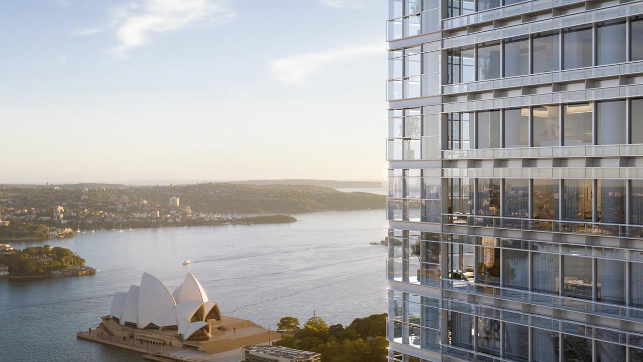 An artist’s impression of One Circular Quay, due to be complete in late 2026.