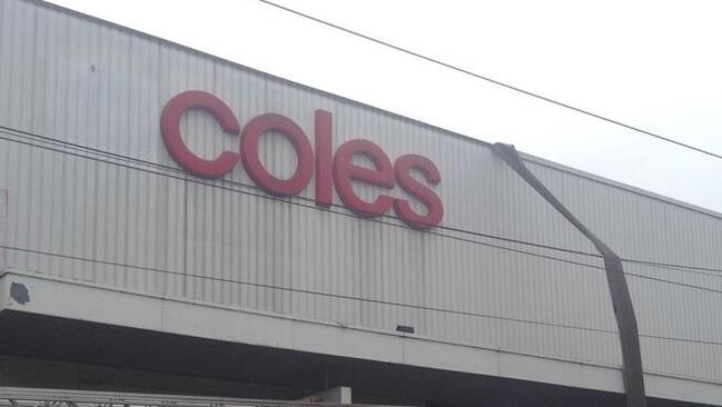 Moreland Council tweeted this photo of winds ripping metal from roof of Coles supermarket in Sydney Rd near Bell St in Coburg on June 24, 2014.