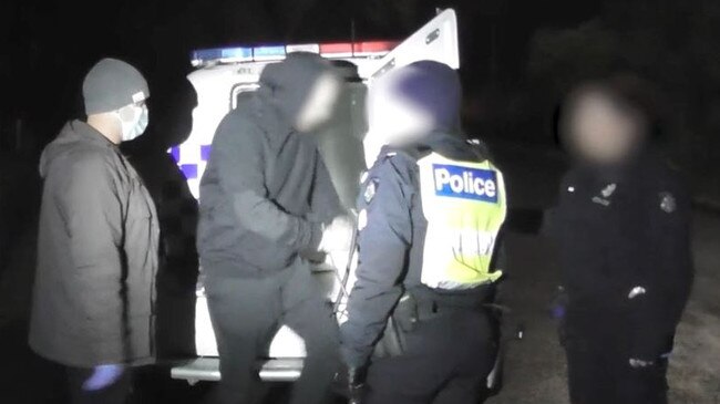 Nine people were arrested earlier this month in a major police investigation into alleged cross-border drug trafficking and manufacturing by the Mongols bikie gang.