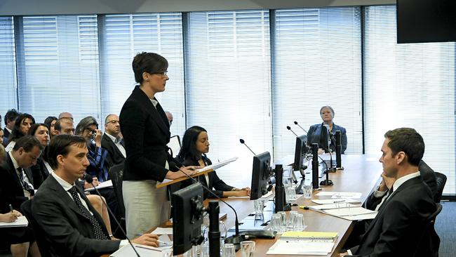 Senior Counsel Rowena Orr QC at the banking royal commission. (Eddie Jim/Fairfax/Pool)