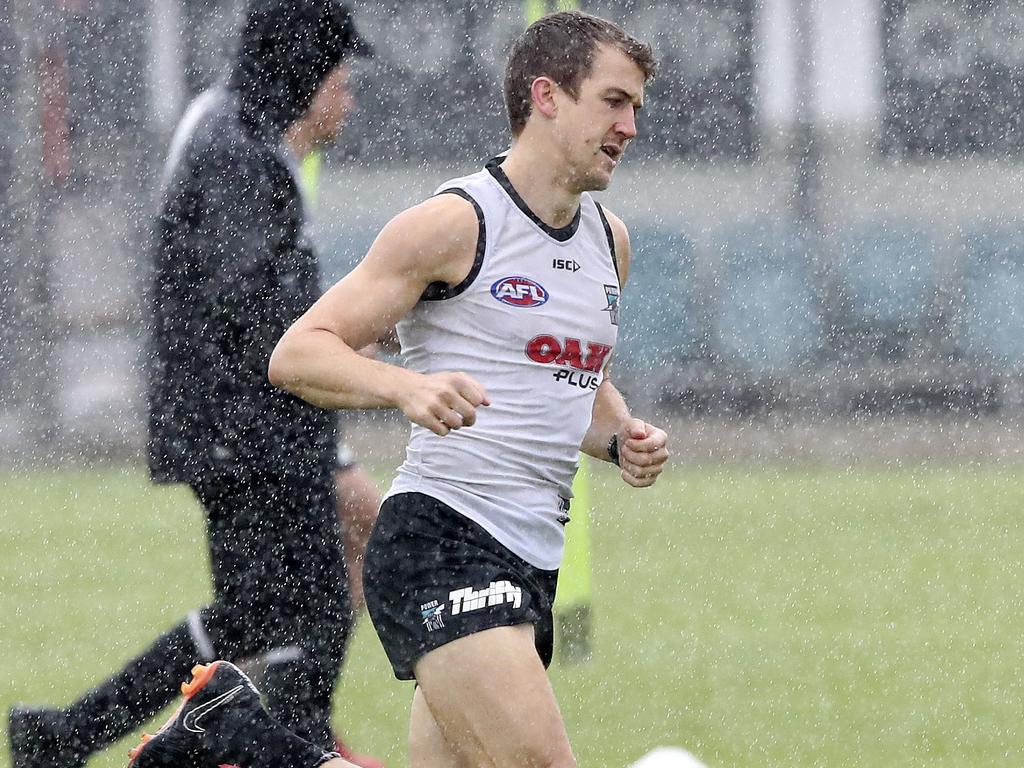 Jack Trengove’s move from Melbourne to Port Adelaide didn’t work out.