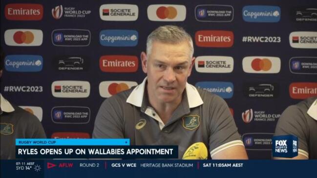 Jason Ryles opens up on Wallabies appointment