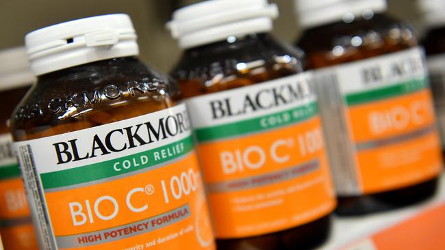 Japan’s Kirin is offering $95 a share for Blackmores. Picture: AAP Image