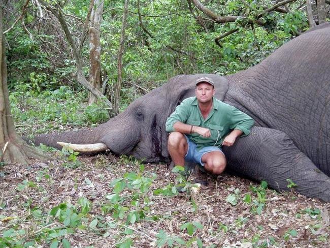 Mr Botha, 51, was crushed to death by the weight of the wounded animal on Friday.