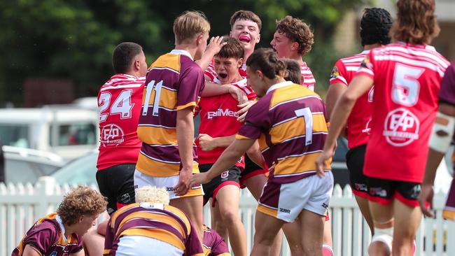 Post Try Celebration.Picture: Adam Wrightson Photography