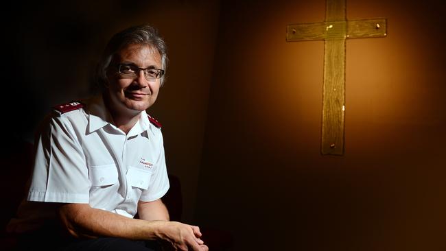 Captain Stuart Glover from The Salvation Army. Picture: John McCutcheon / Sunshine Coast Daily