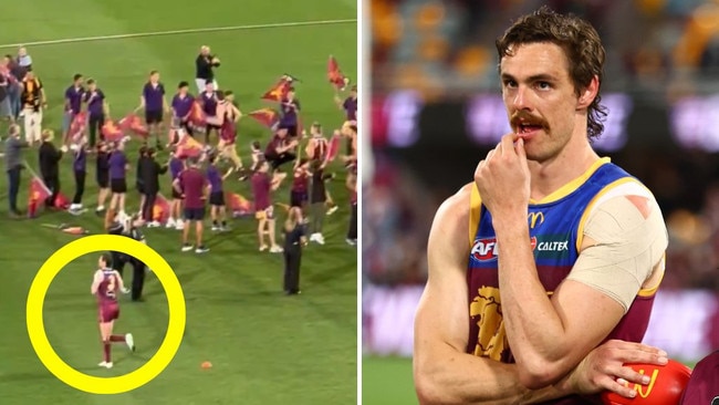 Joe Daniher accused of disrespectful act