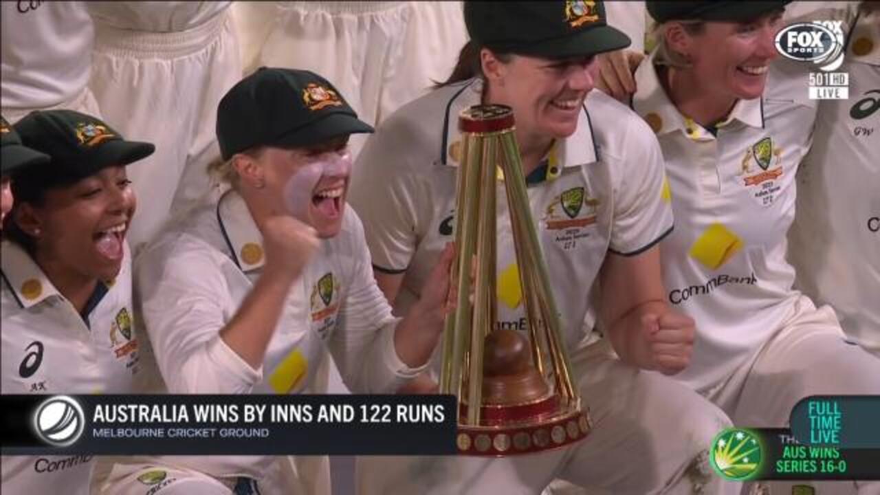 AUS Women complete Ashes clean sweep