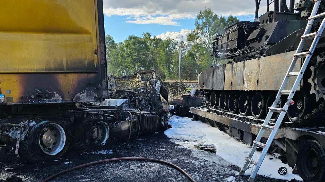 Crash on the Bruce Highway at Bajool on July 19, 2023. Picture: Contributed