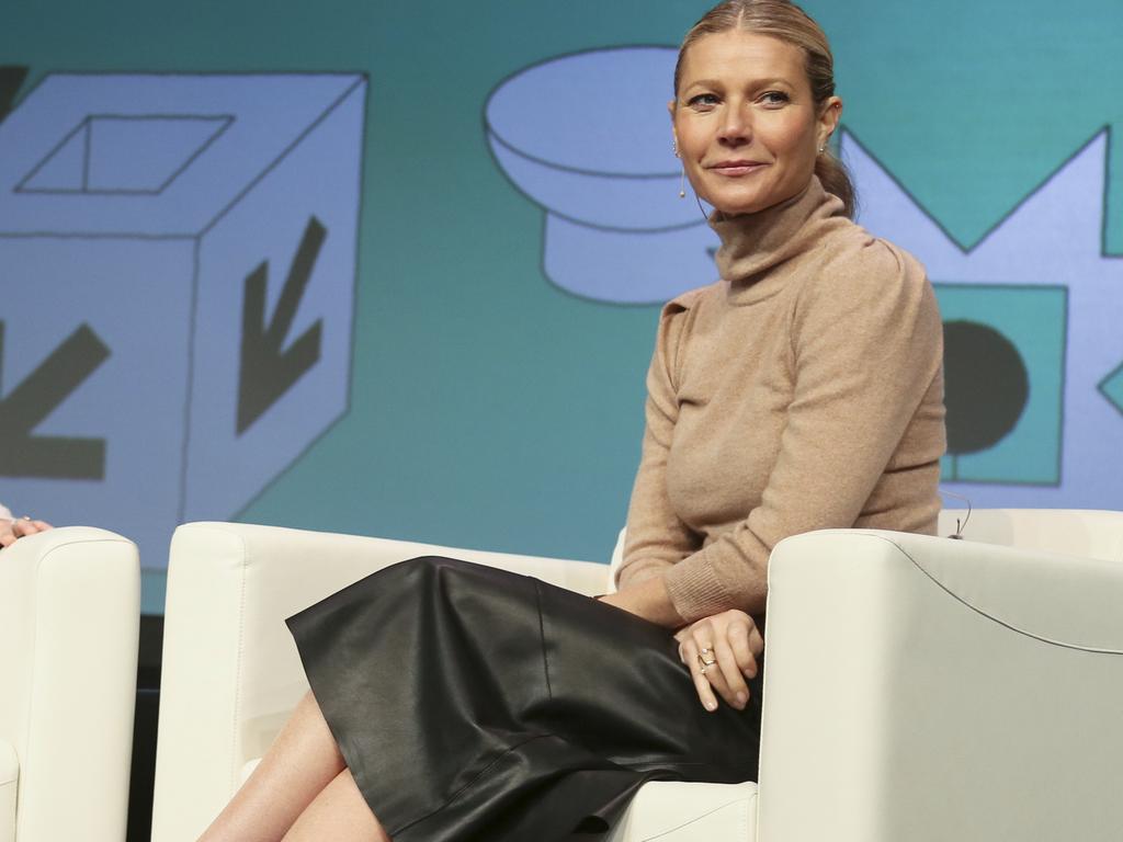 Gwyneth Paltrow, pictured on a panel at South by Southwest earlier this month. Picture: Jack Plunkett/Invision/AP