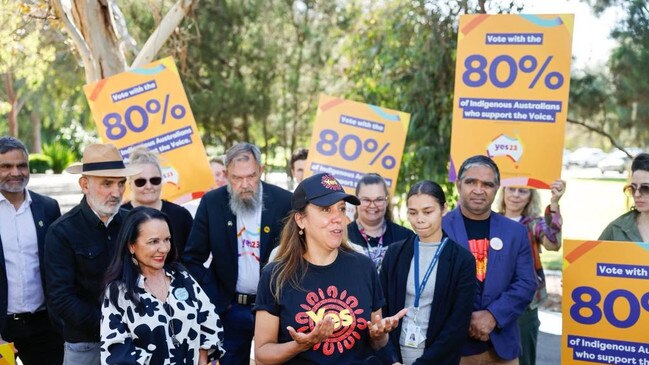 Yes23 campaigner Rachael Perkins ahead of the 'October 14, Let's Talk About It', event in Adelaide.