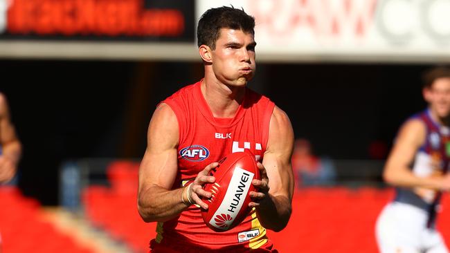 Jaeger O'Meara told teammates he would be leaving the Suns. Picture: Adam Head