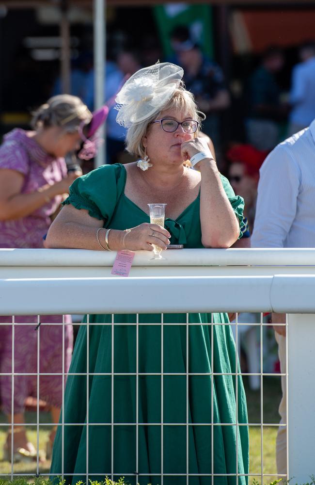 Thousands of people descended at the 2024 Darwin Cup Carnival, Fannie Bay. Picture: Pema Tamang Pakhrin