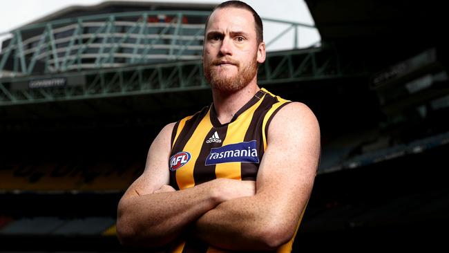 Jarryd Roughead will not captain Hawthorn in 2019.