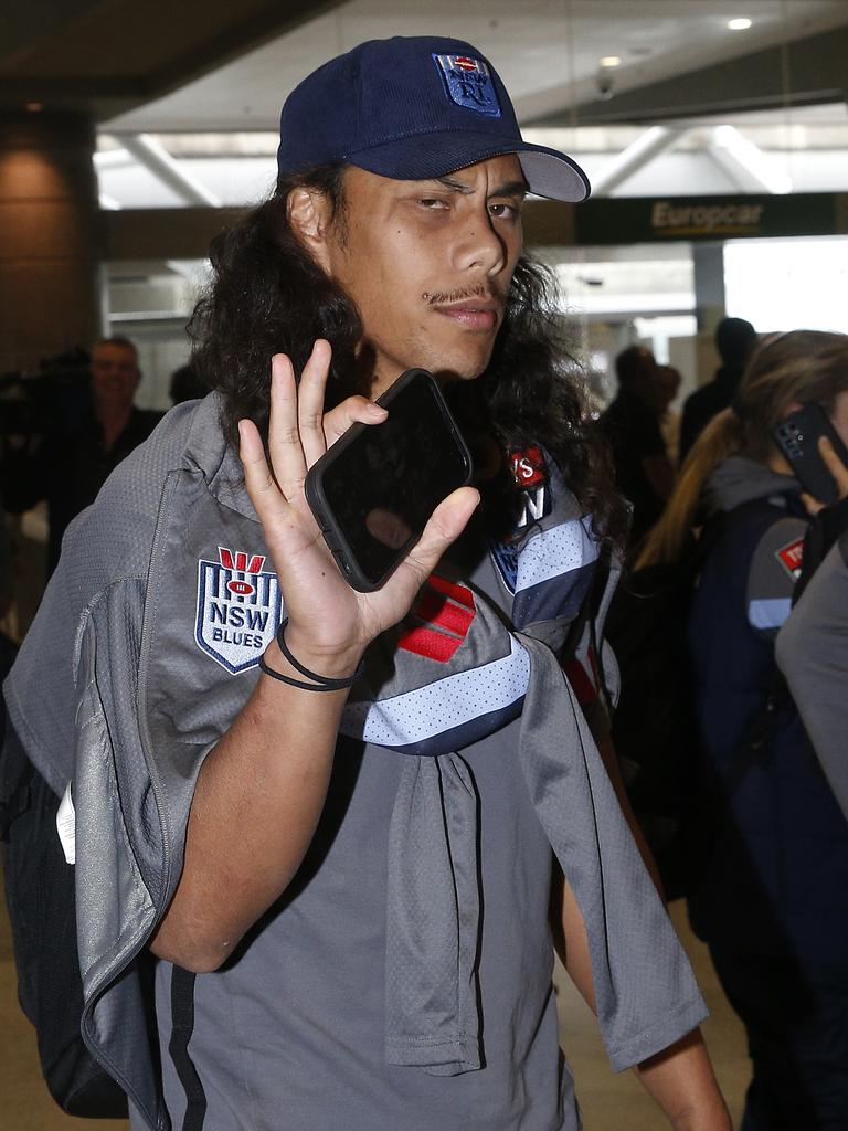 Brad Fittler said Luai received death threats. Picture: John Appleyard