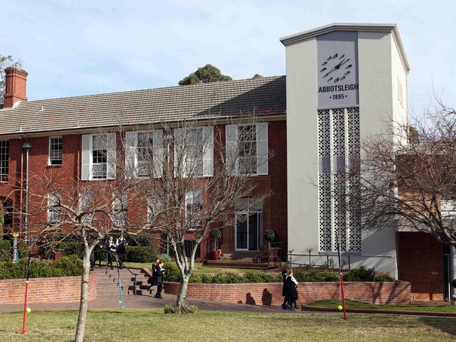 10/08/2017:  Abbotsleigh boarding school in Sydney.Pic by James Croucher