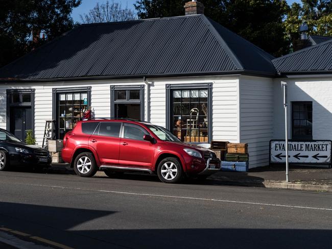 The charming village of Evandale is filled with antique stores and historic homes. Picture: Tourism Tasmania/Alastair Bett