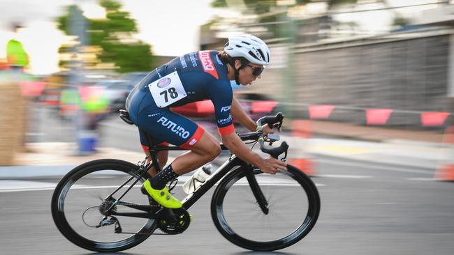 Declan Trezise in action at the recent UCI International meeting in Bundaberg. Picture: Brian Cassidy