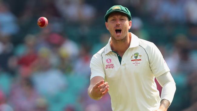 Australian cricketer James Pattinson placed the winning bid at a big Blairgowrie auction last weekend. Picture: Jeremy NG/AFP