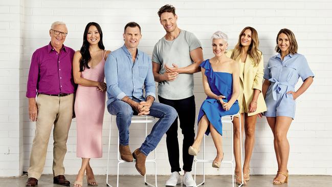 The House of Wellness TV team for 2021: Gerald Quigley, Sarah Davidson, Luke Darcy, Luke Hines, Jo Stanley, Jade Kisnorbo and PJ Harding. Picture: Tina Smigielski