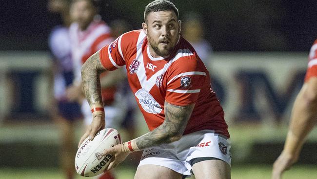 Reece Worboys in action during Currumbin’s Round 10 match against Runaway Bay. Picture: Jerad Williams