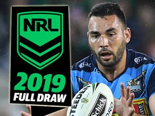 The NRL draw for season 2019 has been released.