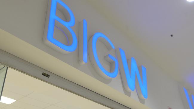 Big W sign