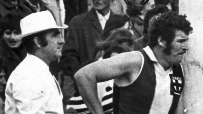 Neale was a larger than life figure at St Kilda. August 1974