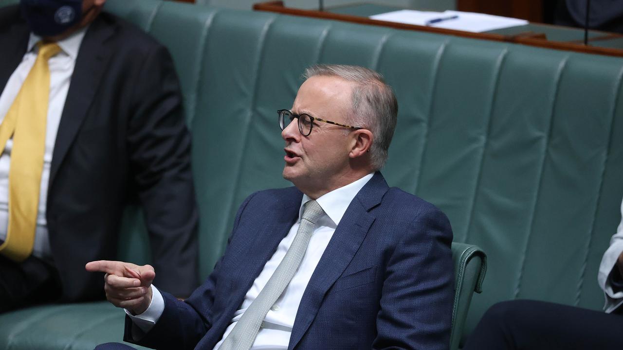 Anthony Albanese said last week’s drama around religious discrimination was a win for the party. Picture: NCA NewsWire / Gary Ramage