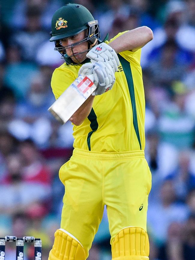 Cameron White batted at No.3 at the SCG.