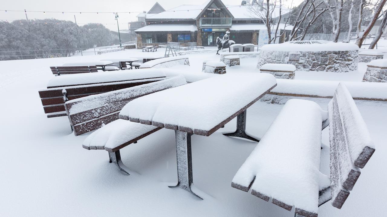 Mt. Buller Ski resort should expect another 21cm of snow in the next week. Picture: Mt. Buller