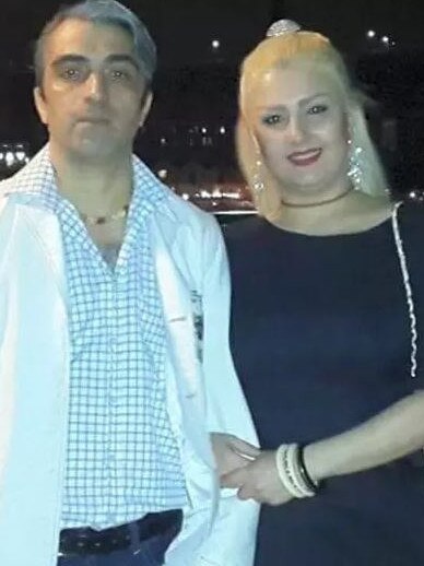 Amir Darbanou stabbed his wife Nasrin Abek 60 times in their Potts Point apartment. Picture: Facebook