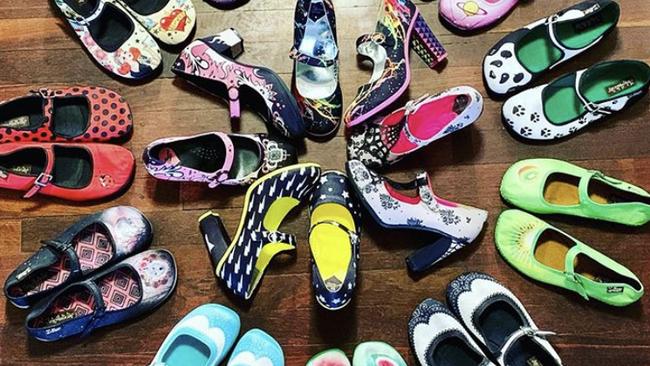 The shoes come in every colour you could imagine. Picture: Supplied