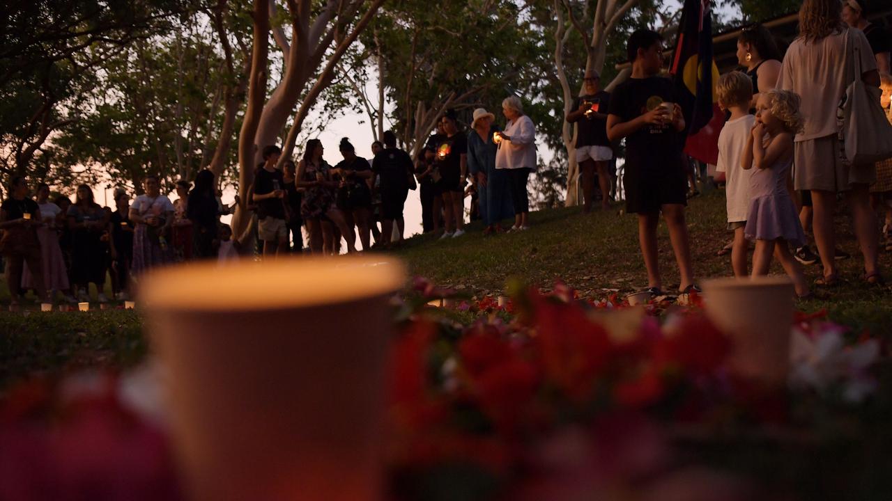 Protestors at the #JusticeforCassius vigil. Picture: (A)manda Parkinson